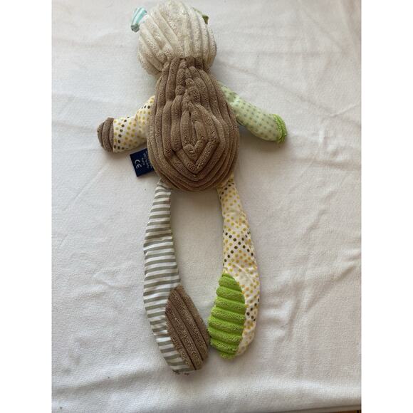 Vtg Histoire d'ours Studio Chenille Bunny Rabbit Plush Classic France Stripe - Picture 7 of 8